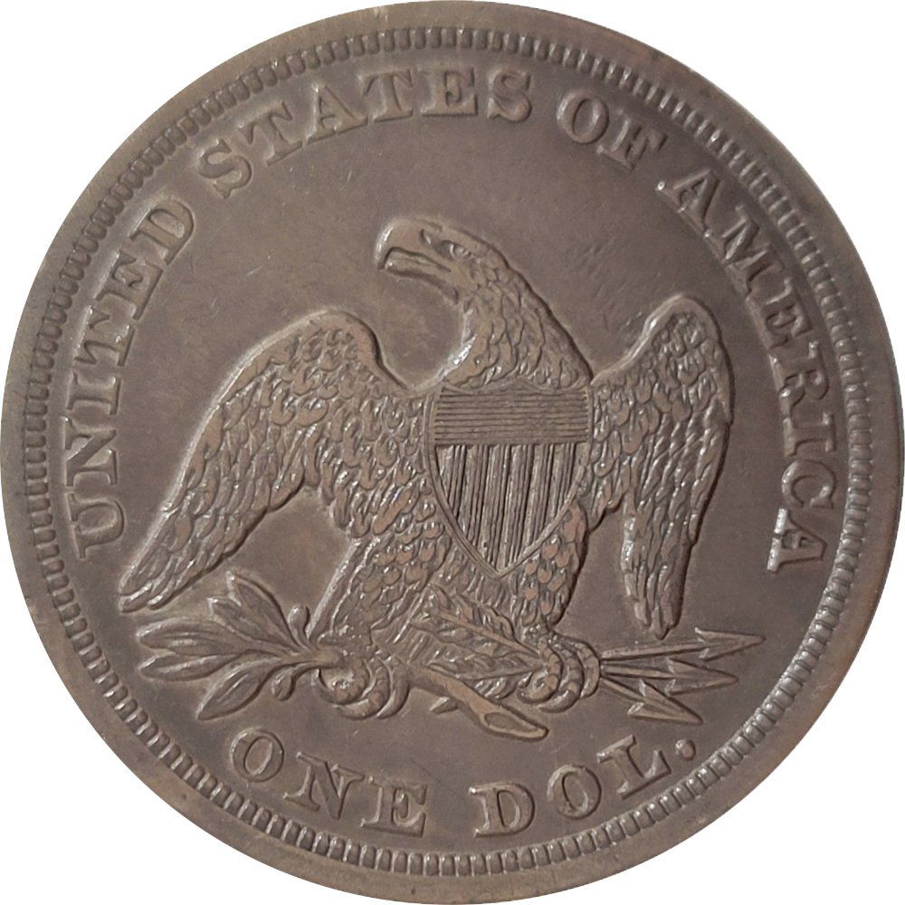 1846-$1-Liberty-Seated-Dollar-#7